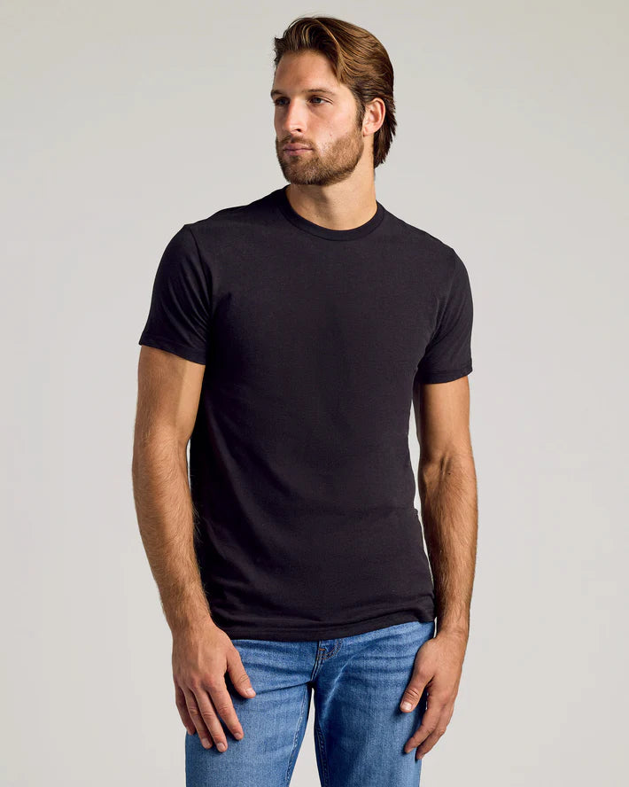 Everyday Basics Plain T-shirt Combo (Pack of 4 Black, White, Grey, Navy)