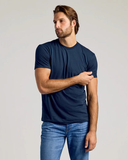 Everyday Basics Plain T-shirt Combo (Pack of 4 Black, White, Grey, Navy)