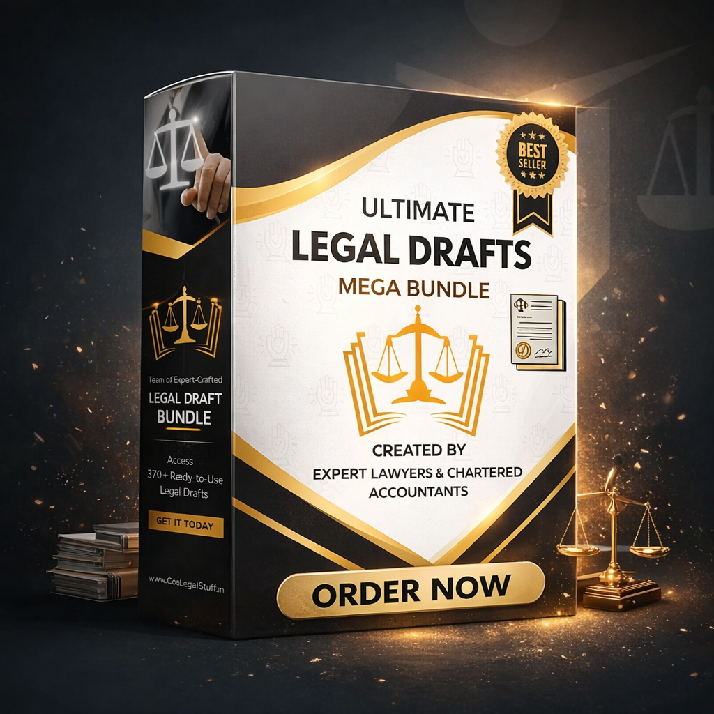 Legal Drafts Combo: 10,000+ Ready-to-Use Legal Drafts – 100% Editable (MS Word & PDF)