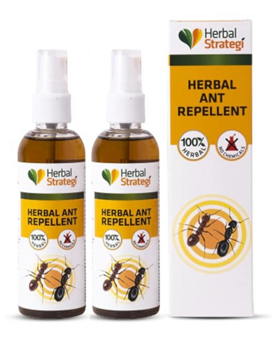Herbal Ant Repellent Spray - 100ml, Brown, Pack of 2